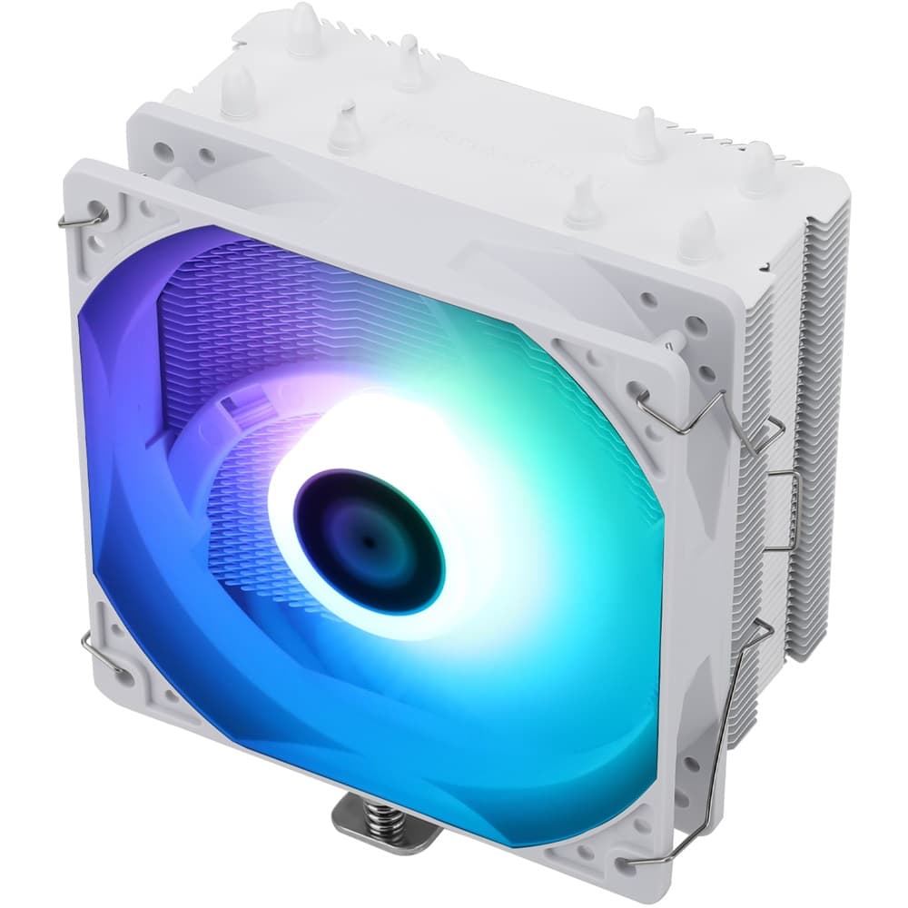 Thermalright Assassin X120 Refined SE ARGB CPU Air Cooler, 4 Heat pipes (White)