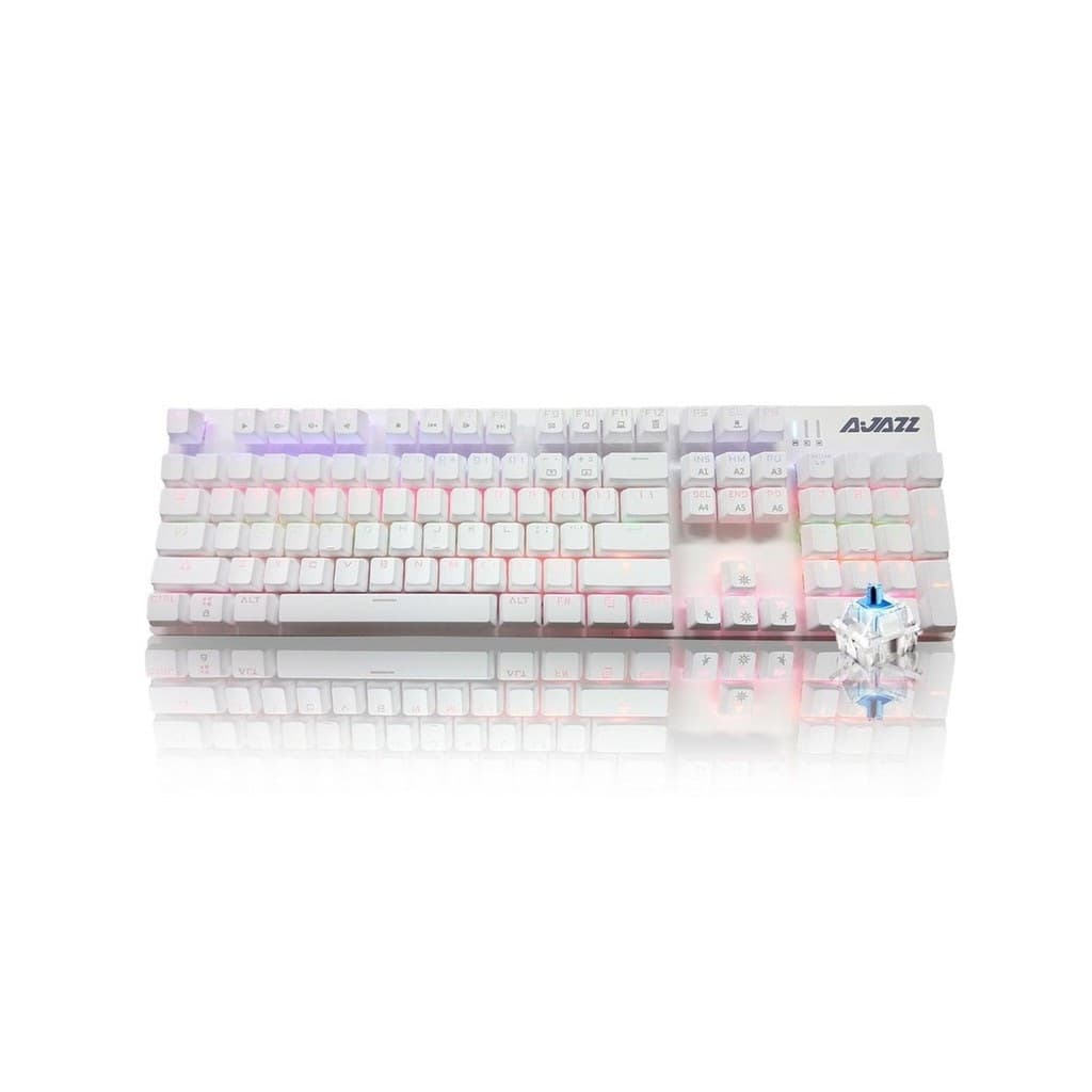 Ajazz Robo Cop Gaming Mechanical Keyboard white