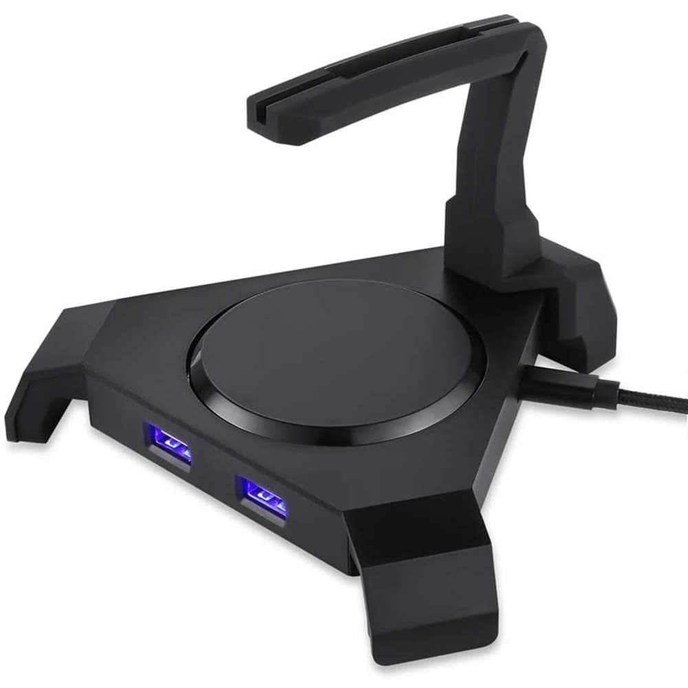 Mouse Bungee Q20 MOTOSPEED USB Hub Gaming Mouse Bungee With RGB Lighting
