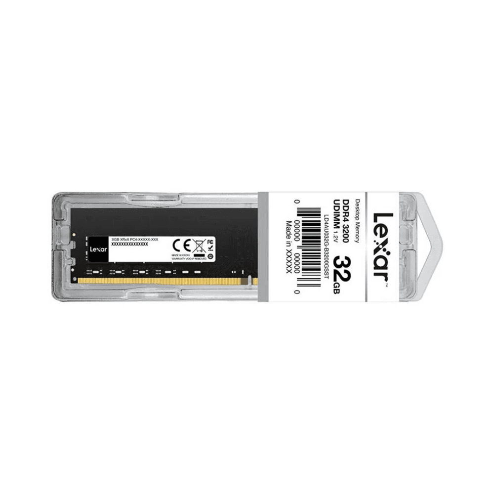 Lexar 32GB Ram 3200hz (1*32) DDR4 Black