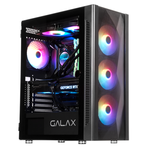 GALAX REVOLUTION-06 ALLSYNC (REV-06-AS) Computer Case Black (4*120mm ARGB Fans)