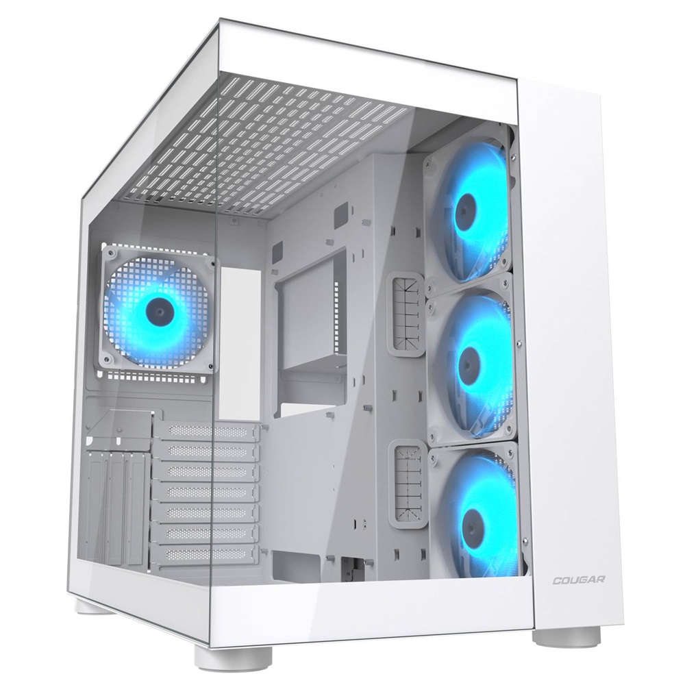 COUGAR FV150 ARGB Computer Case (4*120mm ARGB Fans) - White